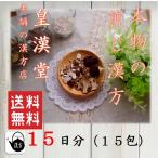 【薬局製造販売医薬品】(株式会社皇漢堂薬局) 【四君子湯(しくんしとう)煎じ漢方薬】15日分（15包）※メール便発送