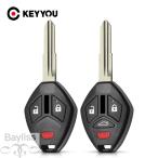 ショッピング日食 【並行輸入品】Keyyou-リモコン付きキーケース 三菱 アウトランダー ギャラン 日食 ダンサー 3 4ボタン