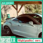 Peugeot rcz absプラスチック 光沢黒 リアトップ ルーフ 2010 2011 2012 2013 2014 2015用リアトランクスポイラーウィング