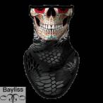 【並行輸入品】 メンズ3Dスカルゴーストバラクラバ バイクマスク ネックスカーフ バイク バンダナヘッドガード