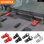 【並行輸入品】 車用 ステッカー ジープ グラディエーター JT 車用 エンジン フードヒンジ プロテクター トリム カバー アクセサリー ジープ ラングラー JL 20