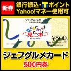 ジェフグルメカード 500円券 商品券 ギフト券 金券 ポイント ビニール梱包