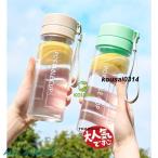 ウォーターボトル 水筒 直飲み 600ML 洗いやすい おしゃれ 持ち運び スポーツボトル クリア 通勤 運動 学校 アウトドア ヨガ トレーニング