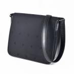 BURBERRY バーバリー シャドーホース ショルダーバッグ ナイロン レザー 黒 ブラック レディース【中古】