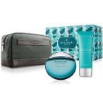 ブルガリ アクア プールオム マリン コフレ セット ・ EDT100ml＋アフターシェーブ バーム ...