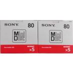 ソニー　ミニディスク　ＭＤＷ８０Ｔ １０枚パック