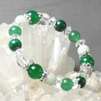 アベンチュリン天然石緑ブレスレットメンズレディース天然石ブレスレット開運グ...