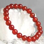 パワーストーンレッドアゲートブレスレットメンズレディース天然石ブレスレット...