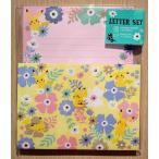 2020年1月・サンスター  POKE'DAYS　レターセット　(花・イエロー)