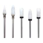  циркон bit ногти механизм керамика Attachment barrel Large овальный medium иен стойка type гель ногти гель off солнечный DIN g