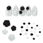  роза Nailparts роза простой 40 шт. комплект 3D цветок rose resin гель ногти ручная работа маленький pra большая вместимость 