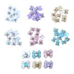  Heart biju- лента Nailparts 5 шт. комплект цельный 3D декоративные элементы собственный ногти 