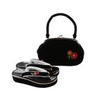 振袖 草履 バッグ セット ヒール 草履 がま口 フリーサイズ 草履バッグセット パール bs-289