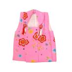  три лет для натуральный шелк . ткань пальто .. пальто золотой обработка ввод sho King розовый серия цветок hn-111-35