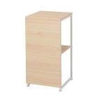 TANOSEE COZYINTERIORS стойка под телефон белый & под дерево натуральный 1 шт. ( сборка товар )