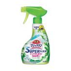 (まとめ) 花王バスマジックリン SUPER泡洗浄 グリーンハーブの香り 本体 350mL 1本 〔×5セット〕
