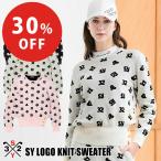 30%off SY32 Golf mok шея рубашка tops mok шея Jaguar do вязаный женский длинный рукав стрейч дизайн логотипа SYG-23A07W одежда для гольфа . покупка 