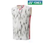ヨネックス YONEX テニスウェア メンズ メンズゲームシャツ ノースリーブ  10259-011 2018SS