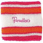 パラディーゾ PARADISO テニスアクセサリー  リストバンド BWC51-WP