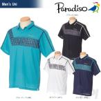 「2017新製品」PARADISO パラディーゾ 「メンズ半袖ゲームシャツ ICM01A」テニスウェア「2017FW」