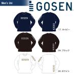 「均一セール」ゴーセン GOSEN テニスウェア  2018春企画 Tシャツ PT 長袖 ロングスリーブロゴ J18P06 2018SS[ポスト投函便対応]『即日出荷』