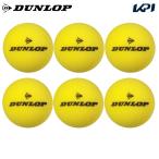 『即日出荷』DUNLOP ダンロップ ショートテニスボール スポンジ HG2 1ケース 6個入り  SPNGHG26BX