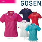 GOSEN ゴーセン 「LaDIES'　レディース　ゲームシャツ T1509」テニスウェア「SSウェア」