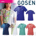 テニスウェア レディース ゴーセン GOSEN ゲームシャツ T1717 2017FW 2017新製品
