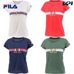 フィラ FILA テニスウェア レディース グラフィックTシャツ VL2334 2021SS『即日出荷』