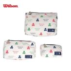  Wilson Wilson теннис сумка * кейс ONE BEAR COSMETIC BAG cosme tik сумка WR8015403001