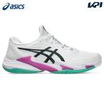 ショッピングasics アシックス asics テニスシューズ メンズ   COURT FF 3 オールコート用 1041A370-106 1月中旬発売予定※予約