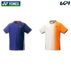 ショッピングゲーム ヨネックス YONEX テニスウェア メンズ   メンズゲームシャツ フィットスタイル  10738 2025FW