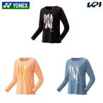  Yonex YONEX теннис одежда женский FEEL SERIES длинный рукав футболка 16813 2025SS