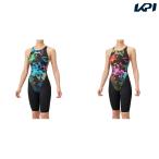 アリーナ ARENA 水泳水着 レディース   レーシングワンピーススパッツ オープンバック・ハーフレッグ  AS5SRC20L