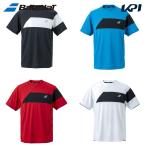 ショッピング半額以下 バボラ Babolat テニスウェア ユニセックス   CLUB SHORT SLEEVE SHIRT ショートスリーブ 半袖Tシャツ BUG4311C 2024SS
