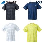 バボラ Babolat テニスウェア ユニセックス   CLUB SHORT SLEEVE SHIRT ショートスリーブ 半袖Tシャツ BUG4312C 2024SS