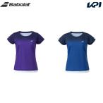 ショッピング半額以下 バボラ Babolat テニスウェア レディース クラブ ショートスリーブシャツ CLUB SHORT SLEEVE SHIRT BWG2332C-2023 2023FW