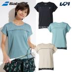 バボラ Babolat テニスウェア レディース PURE SHORT SLEEVE SHIRT ゲームシャツ 半袖シャツ BWP5574 2025FW 7月下旬発売予定※予約