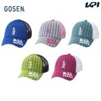 『即日出荷』ゴーセン GOSEN テニスキャップ・バイザー  2020春企画 ALLJAPANキャップ　ニットチェック C20A02