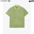 ショッピングラコステ ラコステ LACOSTE テニスウェア メンズ 『ノバク・ジョコビッチ』ラケットプリントウルトラドライポロシャツ DH4789-99-SIW 2025FW『即日出荷』