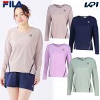 ショッピング半額以下 フィラ FILA テニスウェア レディース   ロングスリーブシャツ EL0007 2025SS