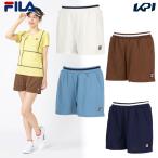 ショッピングショートパンツ フィラ FILA テニスウェア レディース   ショートパンツ EL0215 2025FW