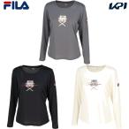 filler FILA теннис одежда женский длинный рукав графика футболка EL0248 2025FW