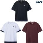  Le Coq le coq sportif теннис одежда мужской короткий рукав игра рубашка LN5FHT21M 2025FW
