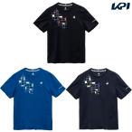 ルコック le coq sportif テニスウェア メンズ 接触冷感グラフィックゲームシャツ LN5SHT50M 2025SS