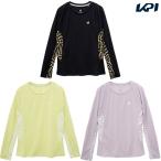 ルコック le coq sportif テニスウェア レディース   Aile forme グラフィック長袖ゲームシャツ LN5SLT10L 2025SS