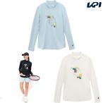 ショッピングルコック ルコック le coq sportif テニスウェア レディース   モックネック長袖シャツ LN5SLT50L 2025SS