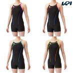 アリーナ ARENA 水泳水着 レディース   トレーニングワンピーススパッツ オープンバック・ミドルレッグ  SAR-4102W