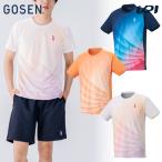 ゴーセン GOSEN テニスウェア ユニセックス   ゲームシャツ T2550 2025FW
