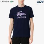 ショッピングラコステ ラコステ LACOSTE テニスウェア メンズ   『ダニール・メドベージェフ』ラケットレイヤードグラフィックプリントTシャツ TH4769-99-166 2025FW『即日出荷』